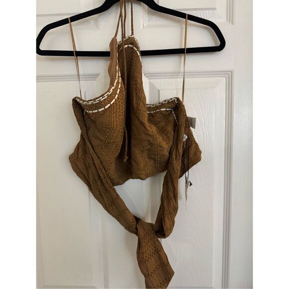 Eyelit Halter Tank Top Miou Muse - Picture 10 of 10